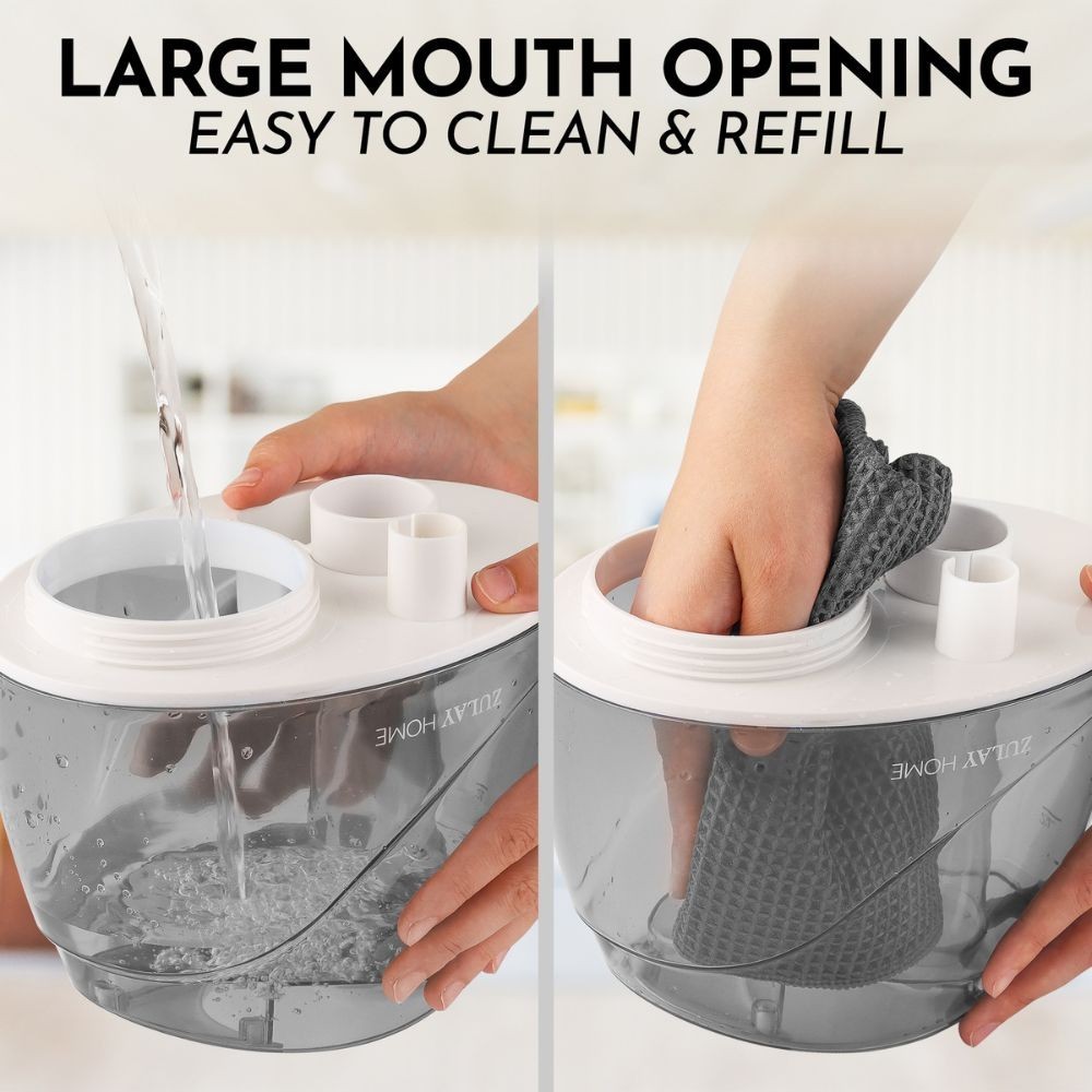 Zulay 2.2L Cool Mist Humidifier – Quiet Ultrasonic for Bedroom & Large Rooms