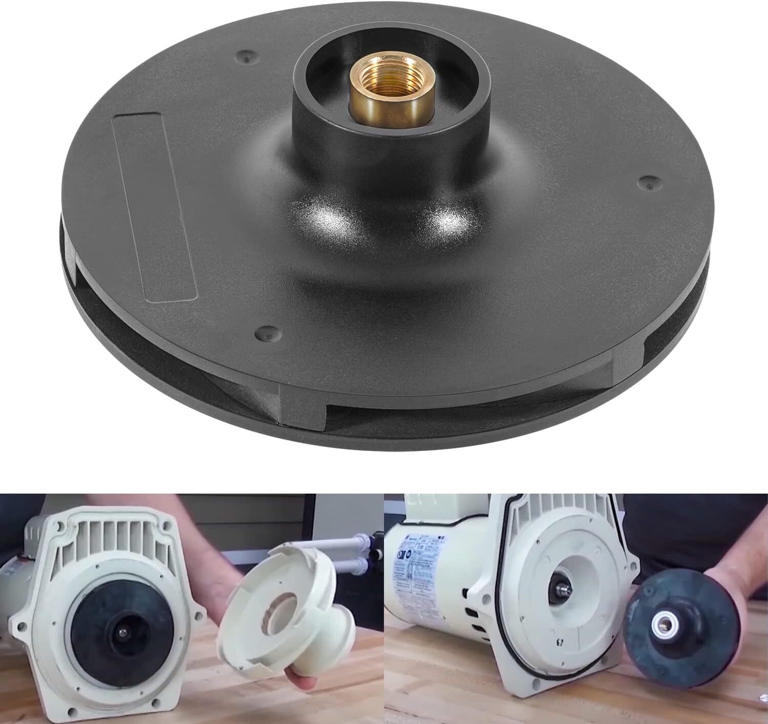 1~1/2 HP Pool Pump Impeller For 073129 Pentair WhisperFlo Pump Replacement