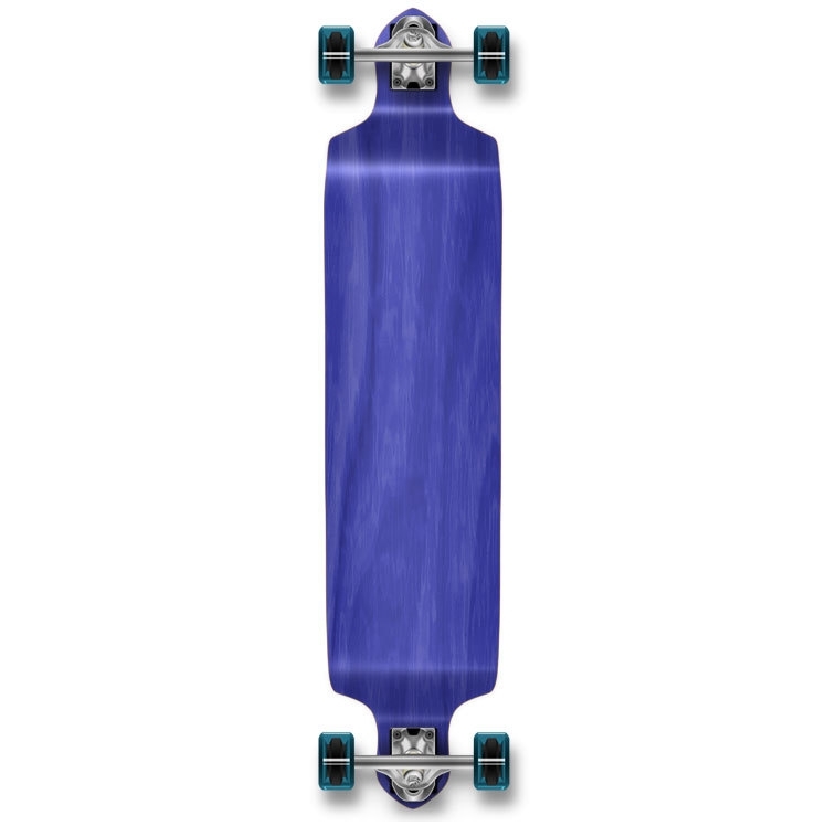 Yocaher Drop Down Blank Longboard Complete - Natural