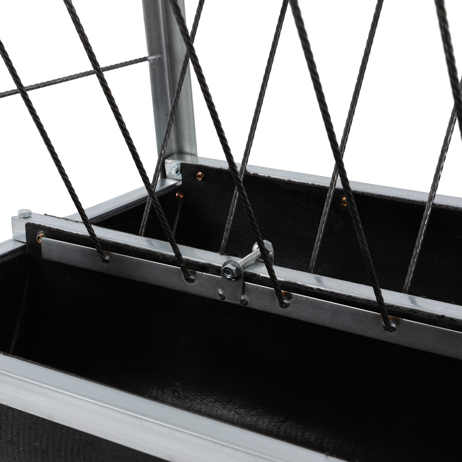 Heavy Duty Iron Steel Pasture Hay Feeder 39" For Goats, Sheep, Miniature Horses