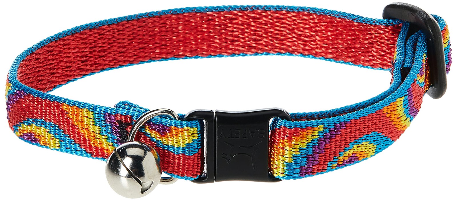 LupinePet Originals 1/2" Lollipop Cat Safety Collar with Bell , 8-12"