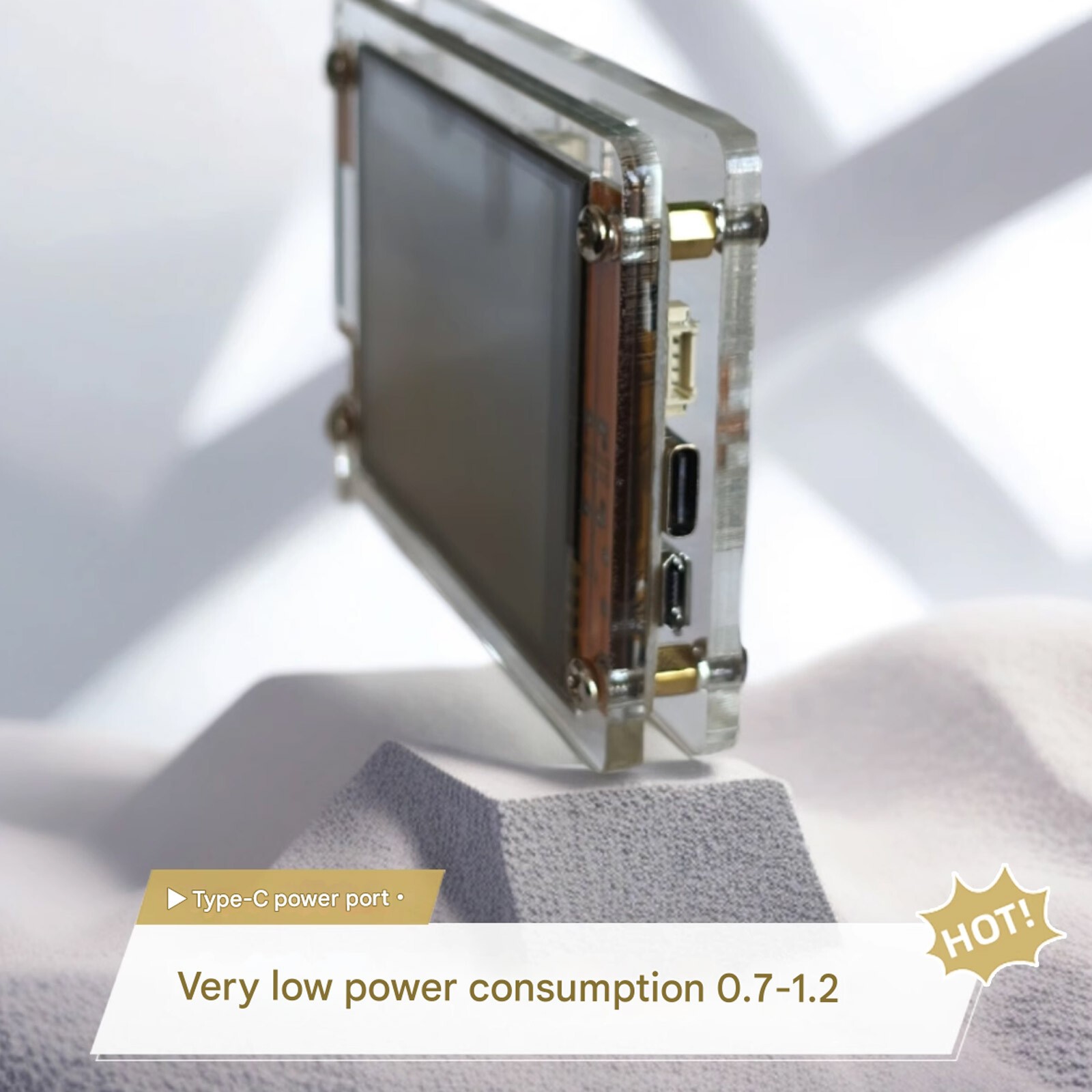 NMMiner 2.8 inch 1000K Hashrate BTC Solo LotteryCrypto Bitcoin Miner Solo Mini6i