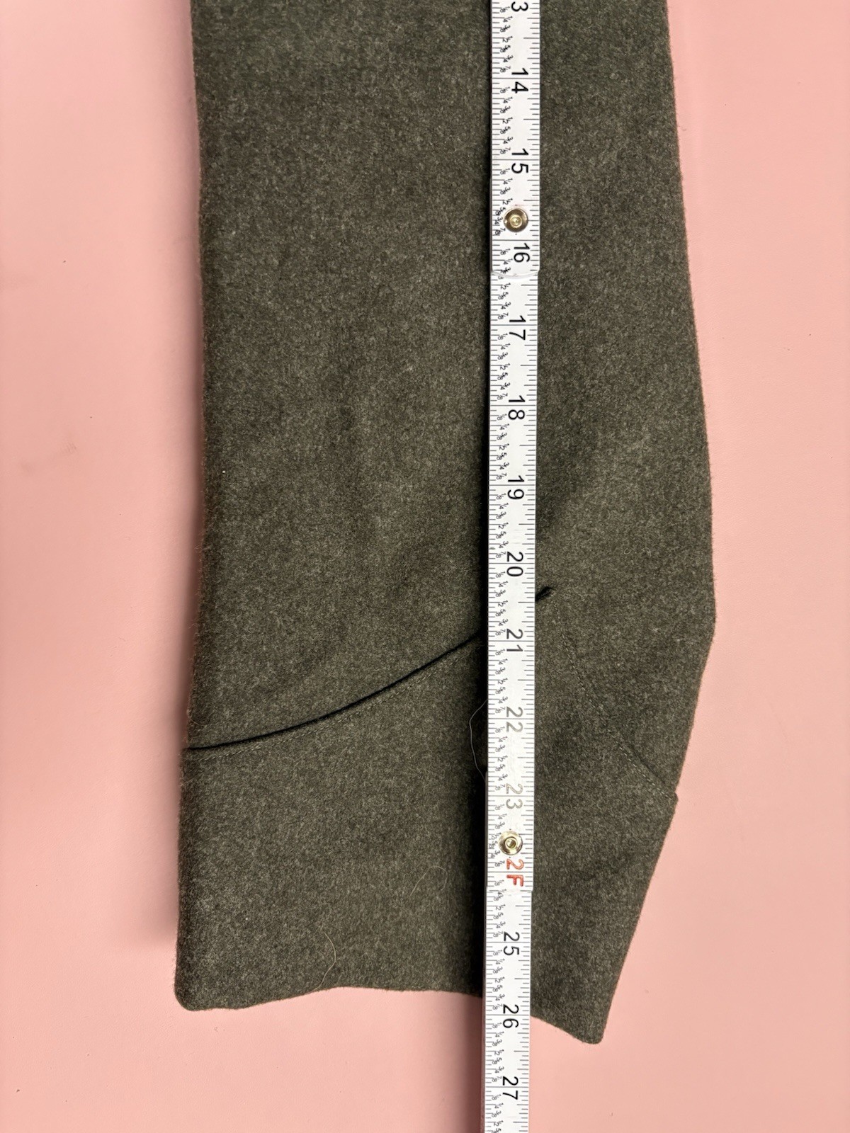 WWII USMC Overcoat 1942-43 Quartermaster 4-L Long Wool Coat