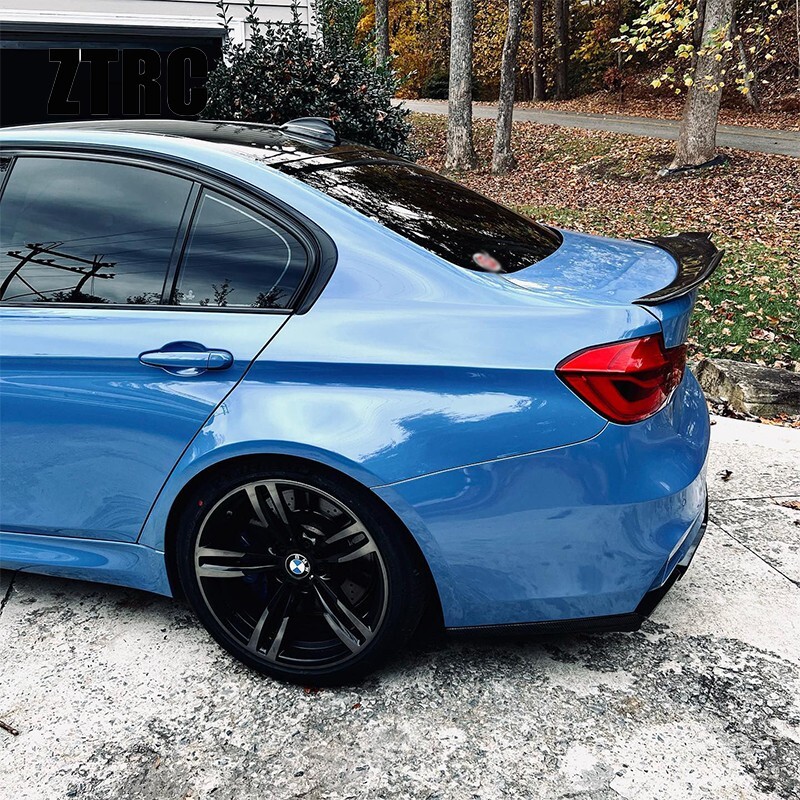Carbon Fiber Trunk Wing Spoiler For BMW F30 320 330 M340i/M3 F80 2011-2019