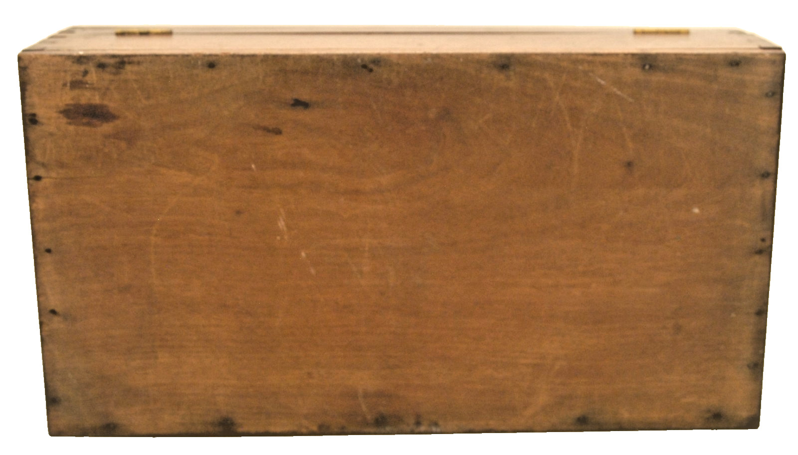 ANTIQUE EDWARD DRAPER PHILADELPHIA BRASS SURVEYORS COMPASS IN MAHOGANY WOOD CASE