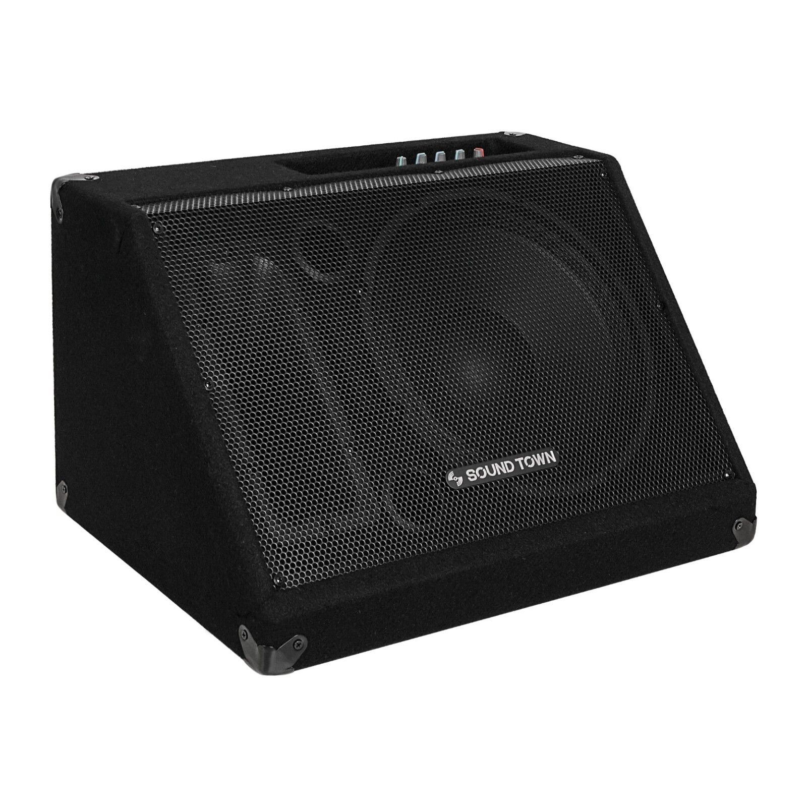 Sound Town 10" 300W Powered DJ PA Stage Monitor Active Speaker (METIS-10MPW)