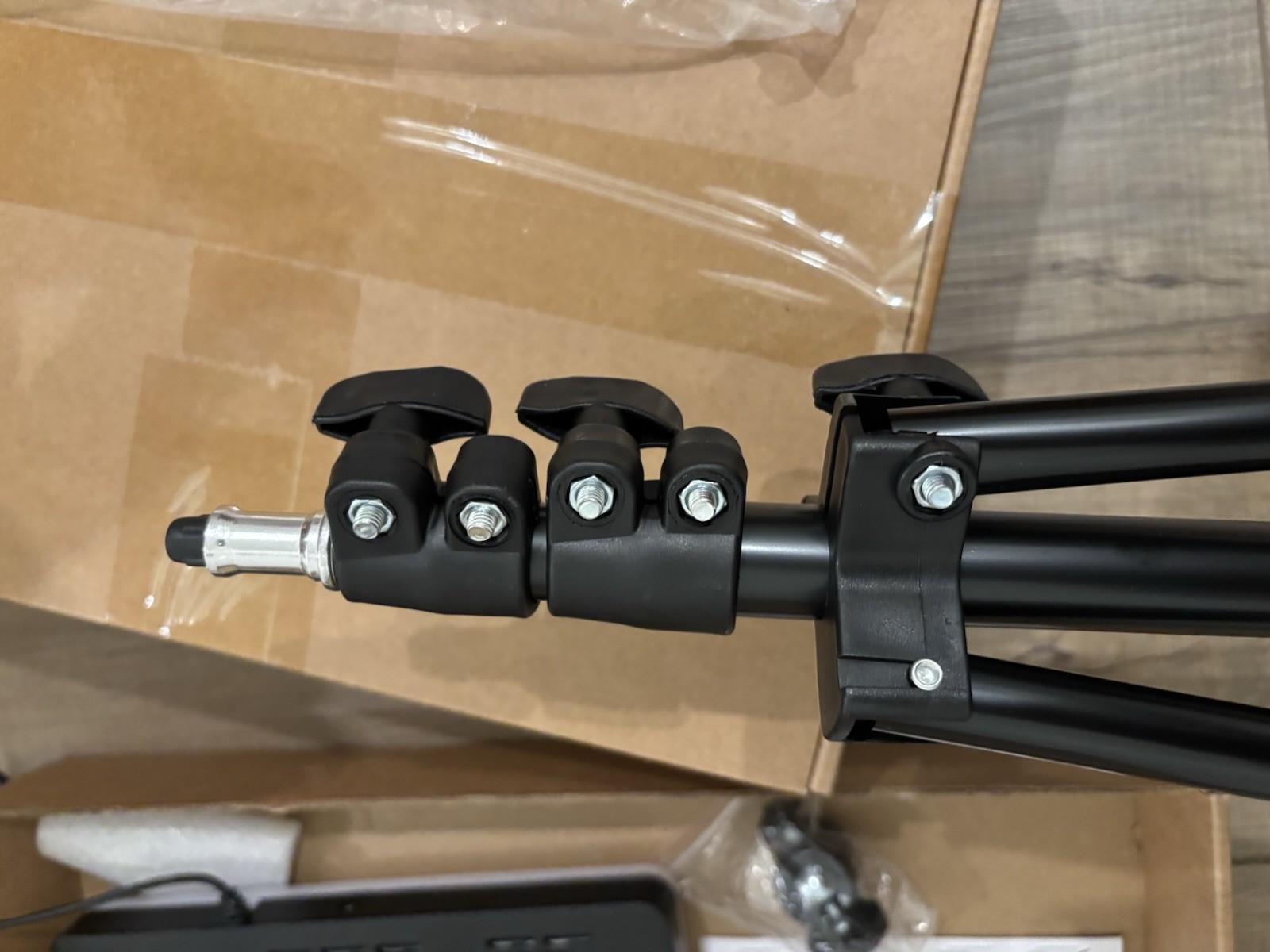 LED Studio Light Panel PL-26FIII with Adjustable Tripod Stand & Remote Control