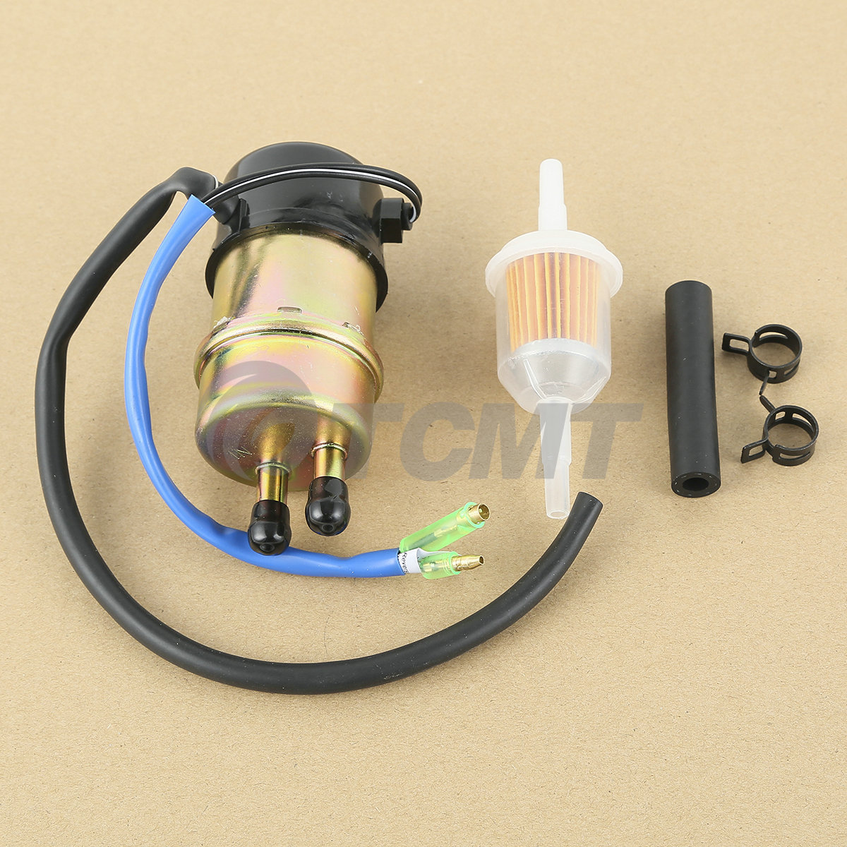 1.0A 12V 60LPH 1-2PSI Fuel Pump For Kawasaki Mule 3000 3010 3020 2500 2510 2520