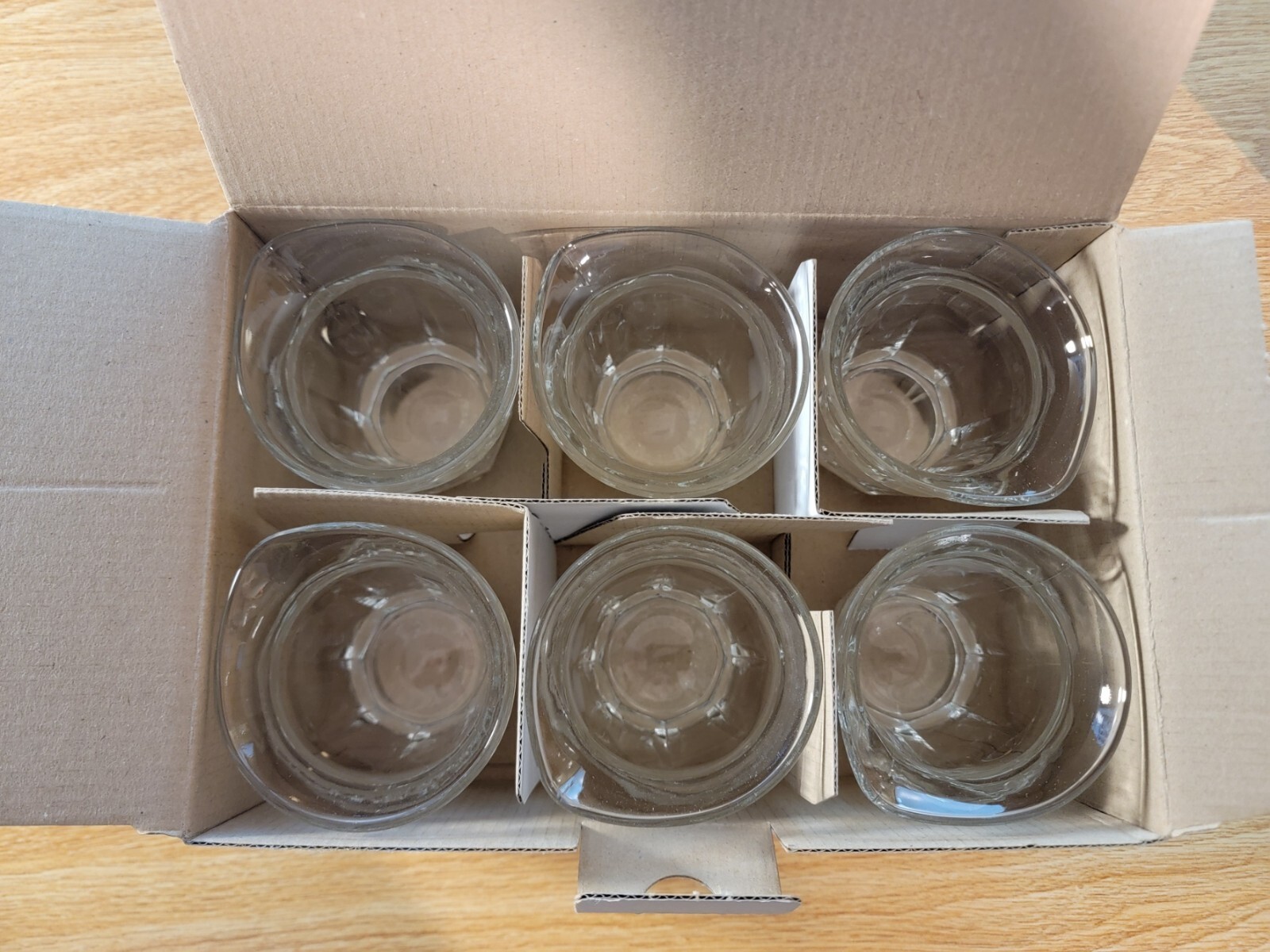 Lot 6 Starbucks Bormioli Espresso Shot Glass 5 1/4 oz 011109914 Pour Spout Wide