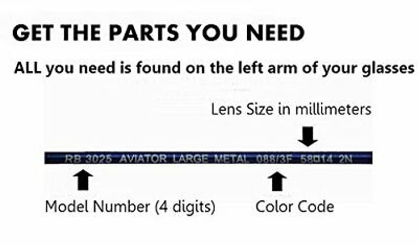 SEALED Authentic RAYBAN Replacement Lenses RB3025 Aviator Blue Mirror 55 mm 1pr.