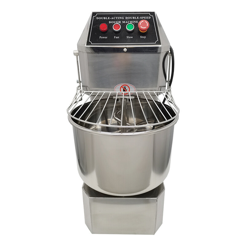 30 QT Electric Commercial Action Double Speed Spiral Dough Mixer Mixing Machine