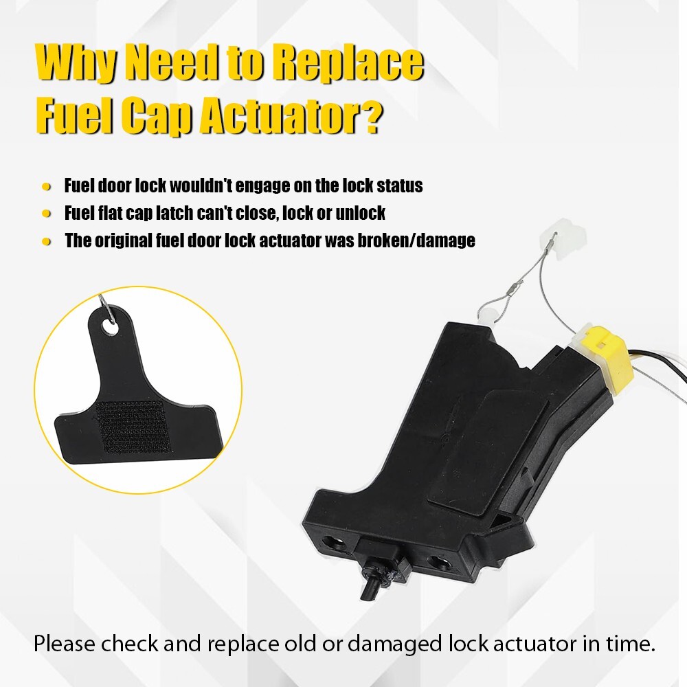 For Actuator Sonata Hyundai 2011-2015 Fuel Gas Door Filler Release Handle Opener