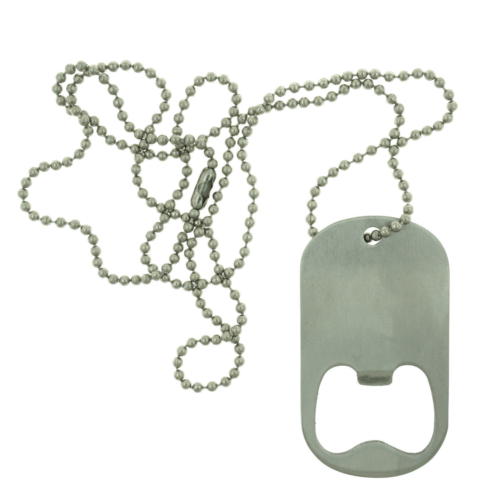 Stainless Steel Bottle Opener Military Army Dog Tag