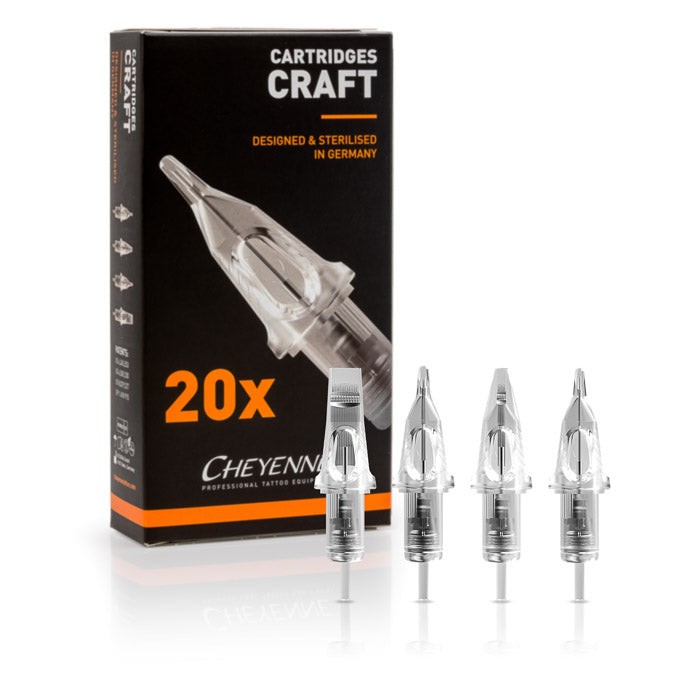 Cheyenne Craft Tattoo Needle Cartridges Box of 10/20x Box
