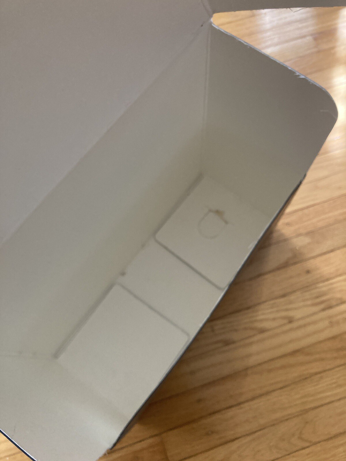 Vtg Archival Folio Storage Box Metal Edge Archival Boxboard Acid-Free 12.5x10x3