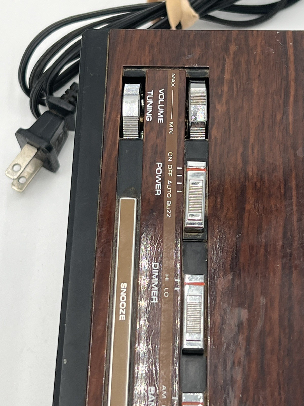 VTG SoundDesign AM FM Radio Cassette Player Alarm Clock 3838WAL Works