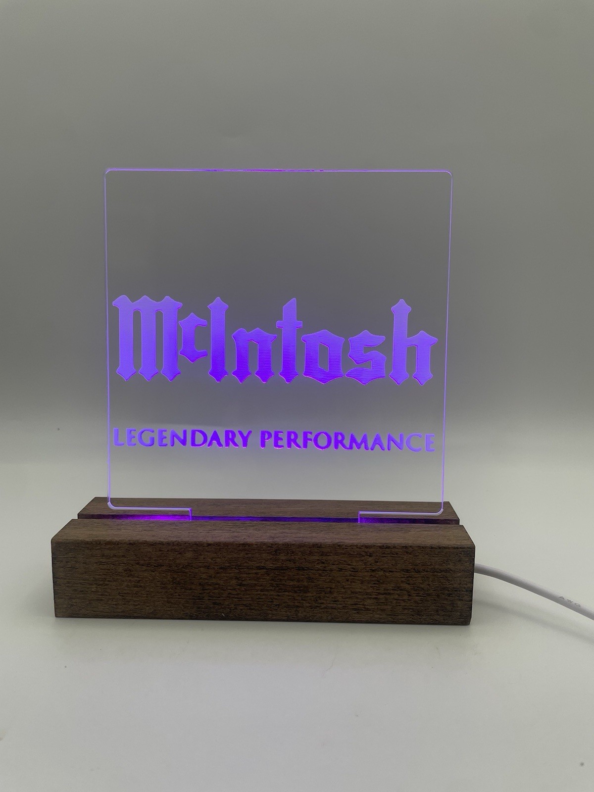 McIntosh MA 6100 Amplifier | Vintage LED Sign