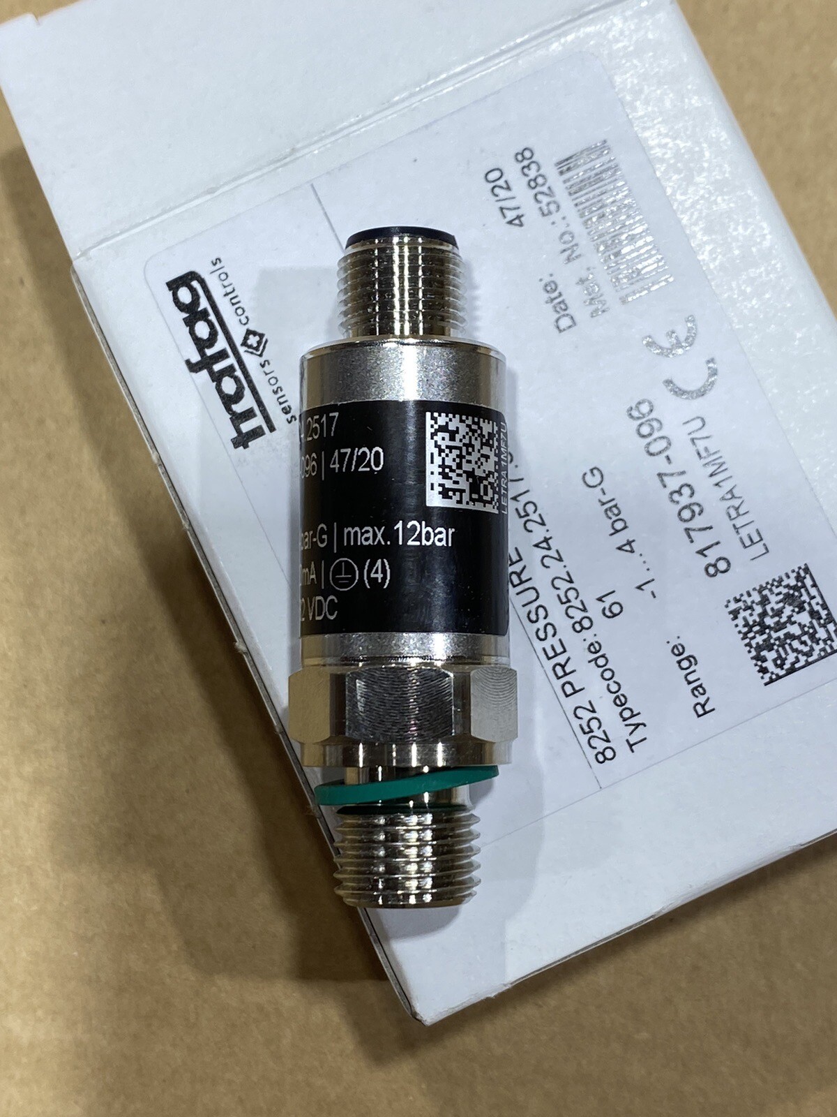 Trafag 8252.24.2517 Pressure Transmitter 8252 New