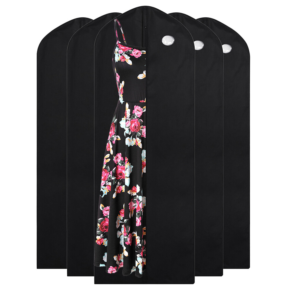 40“/50”/60” Garment Bag Suit Storage Cover Dress Coat Travel Dustproof Protector