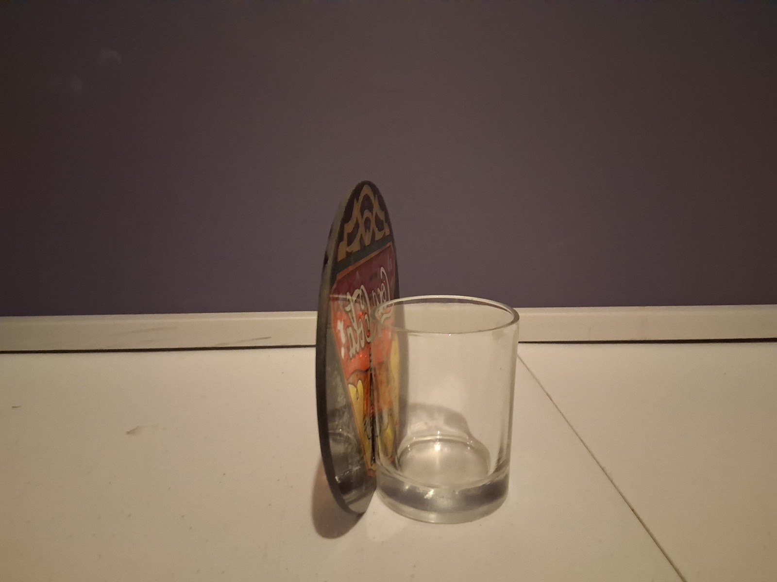 Coca-Cola collectibles stained glass votive candle holder