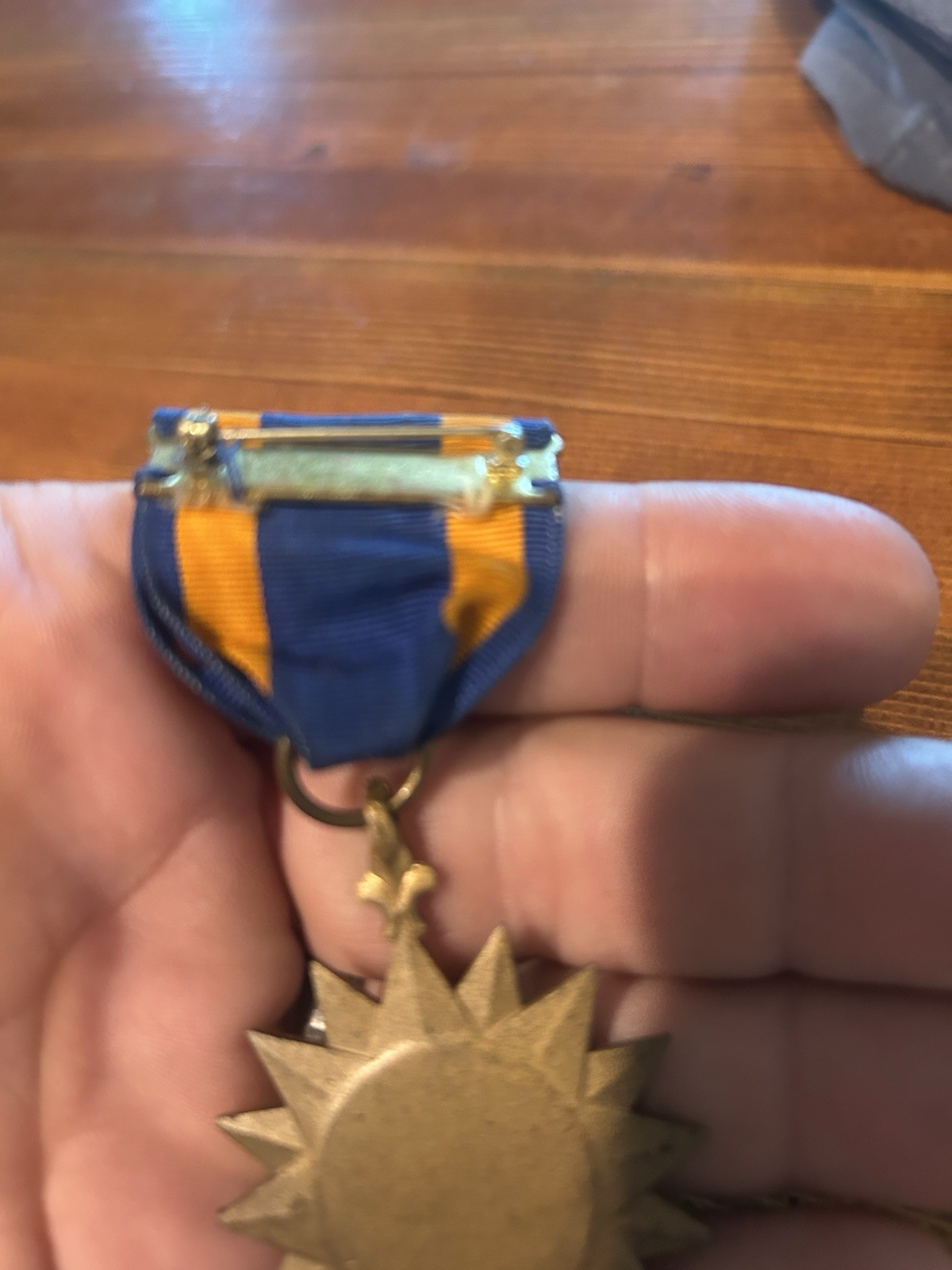 Original WWII US Air Force Eagle Medal Ribbon - Military - Vintage - U.S.