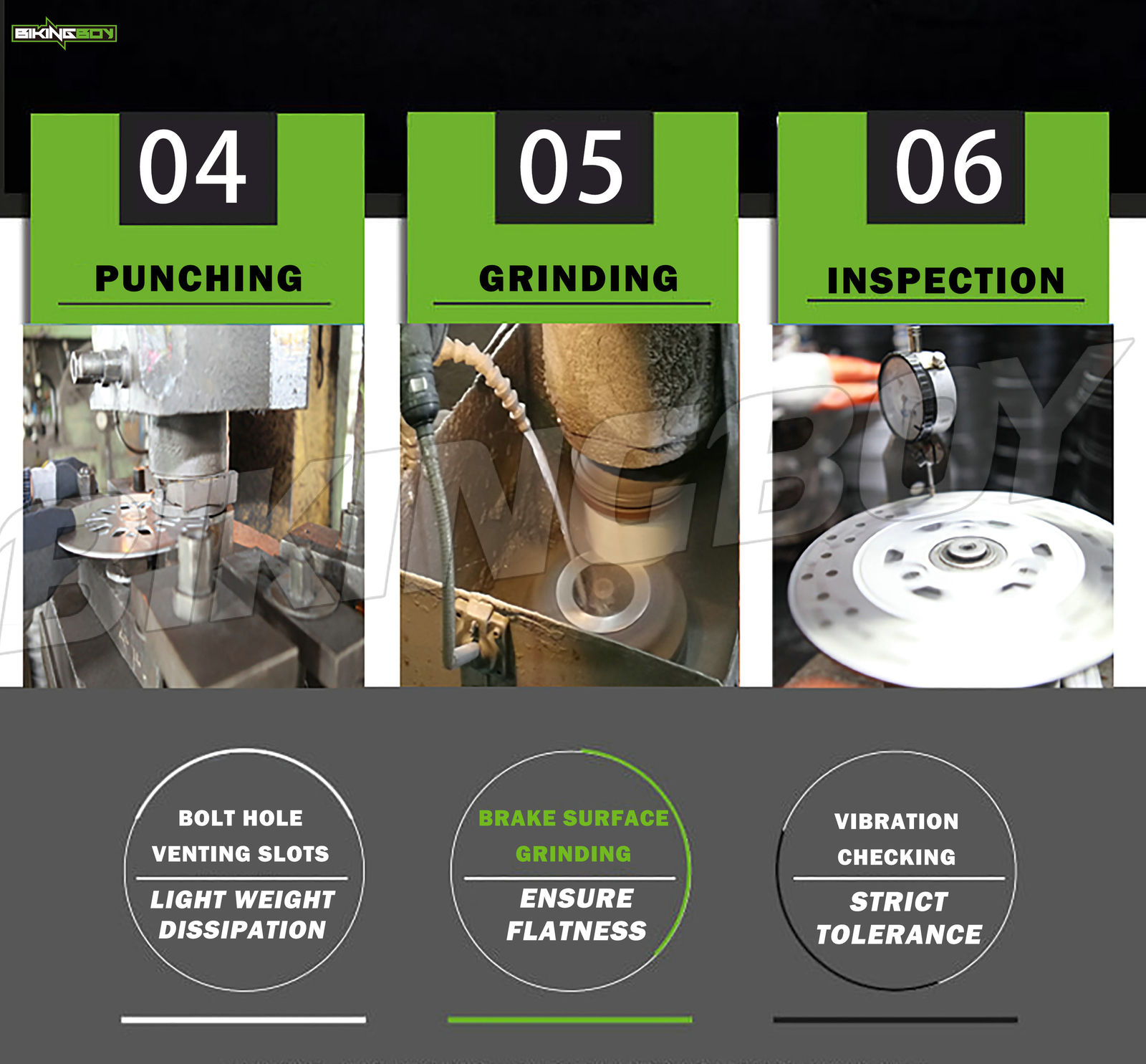 For Suzuki Hayabusa GSX 1300 R 1999-2007 Front Rear Brake Discs Rotors Pads Set