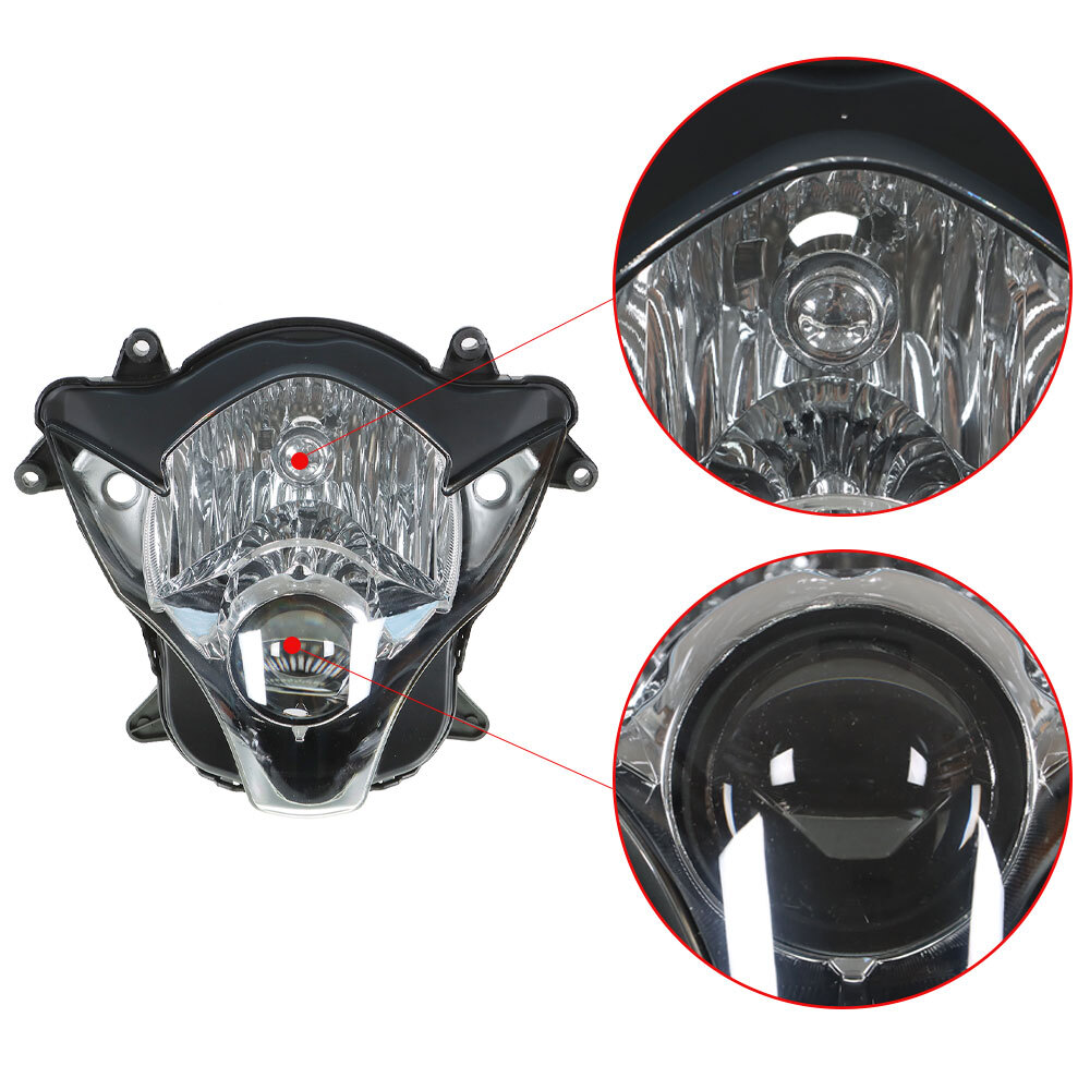 Headlamp Headlight Assembly New For Suzuki 2006 2007 GSX-R GSXR600 GSXR750 K6