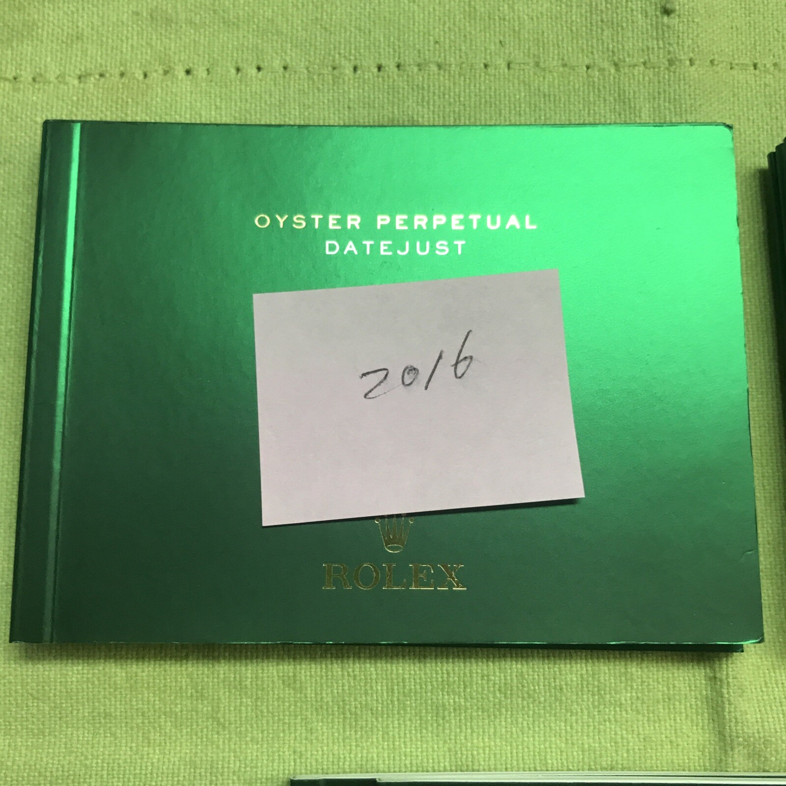 Rolex 2015-2018 New Style Date Just Booklets ;manual ; All English❗️choose Year