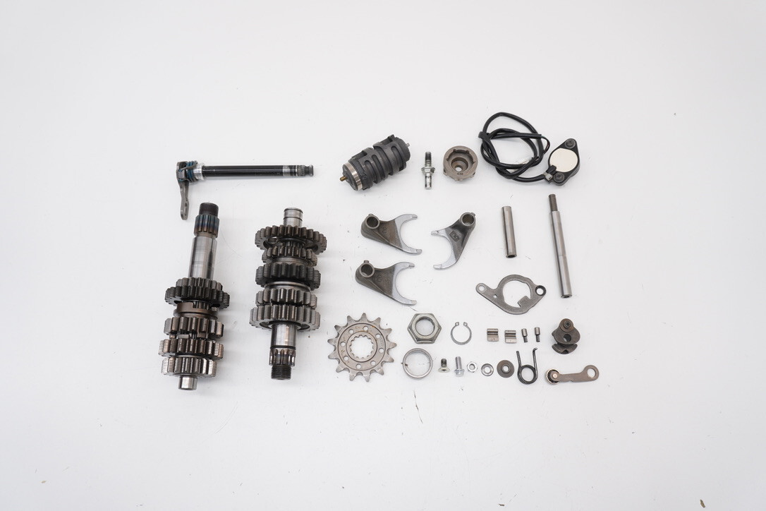 2008 KX450F Transmission OEM Tranny Gears Shaft Shift Drum Forks Kawasaki 07-11