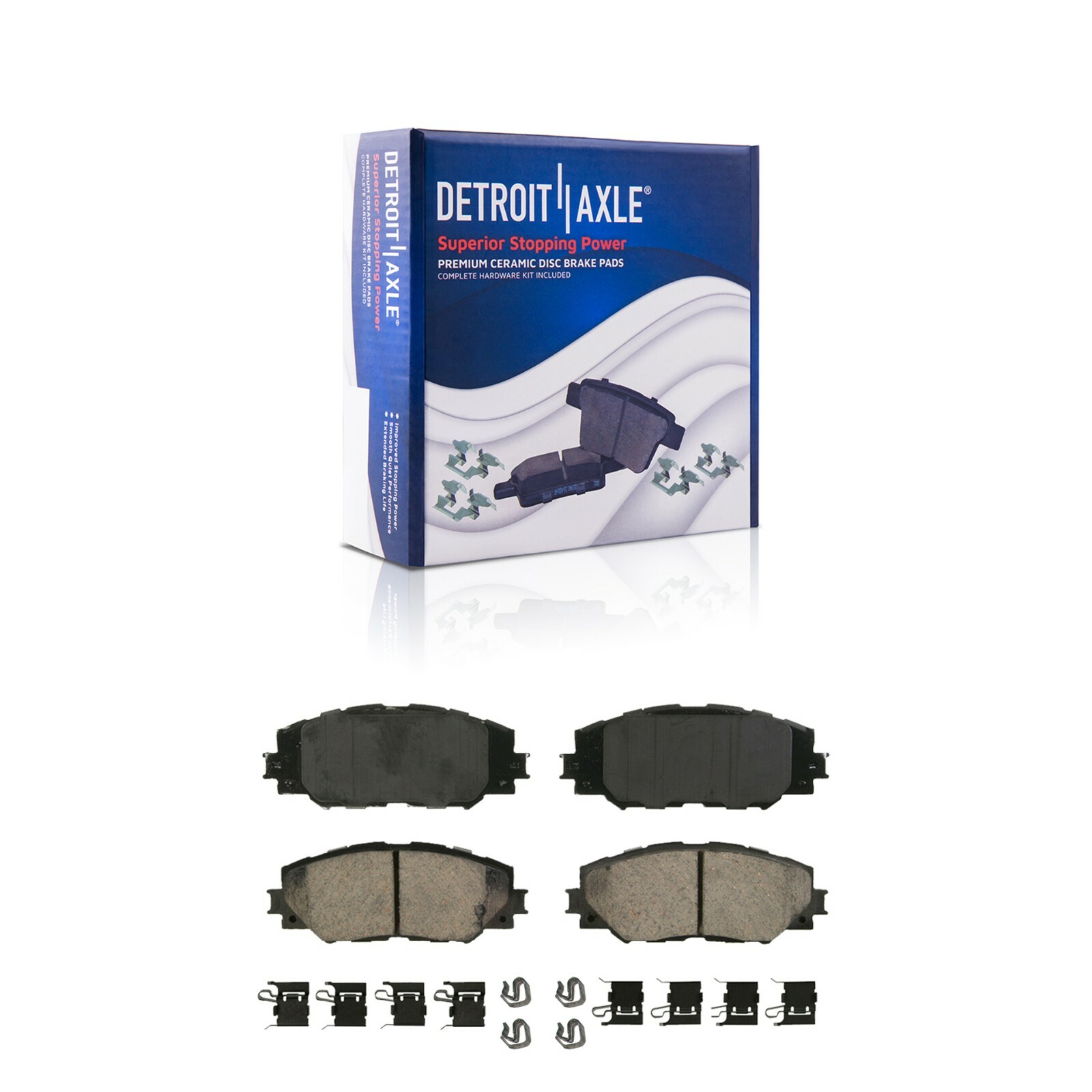 For 2009 - 2019 Toyota Corolla Matrix Vibe xD Front Drilled Rotors Brakes Pads