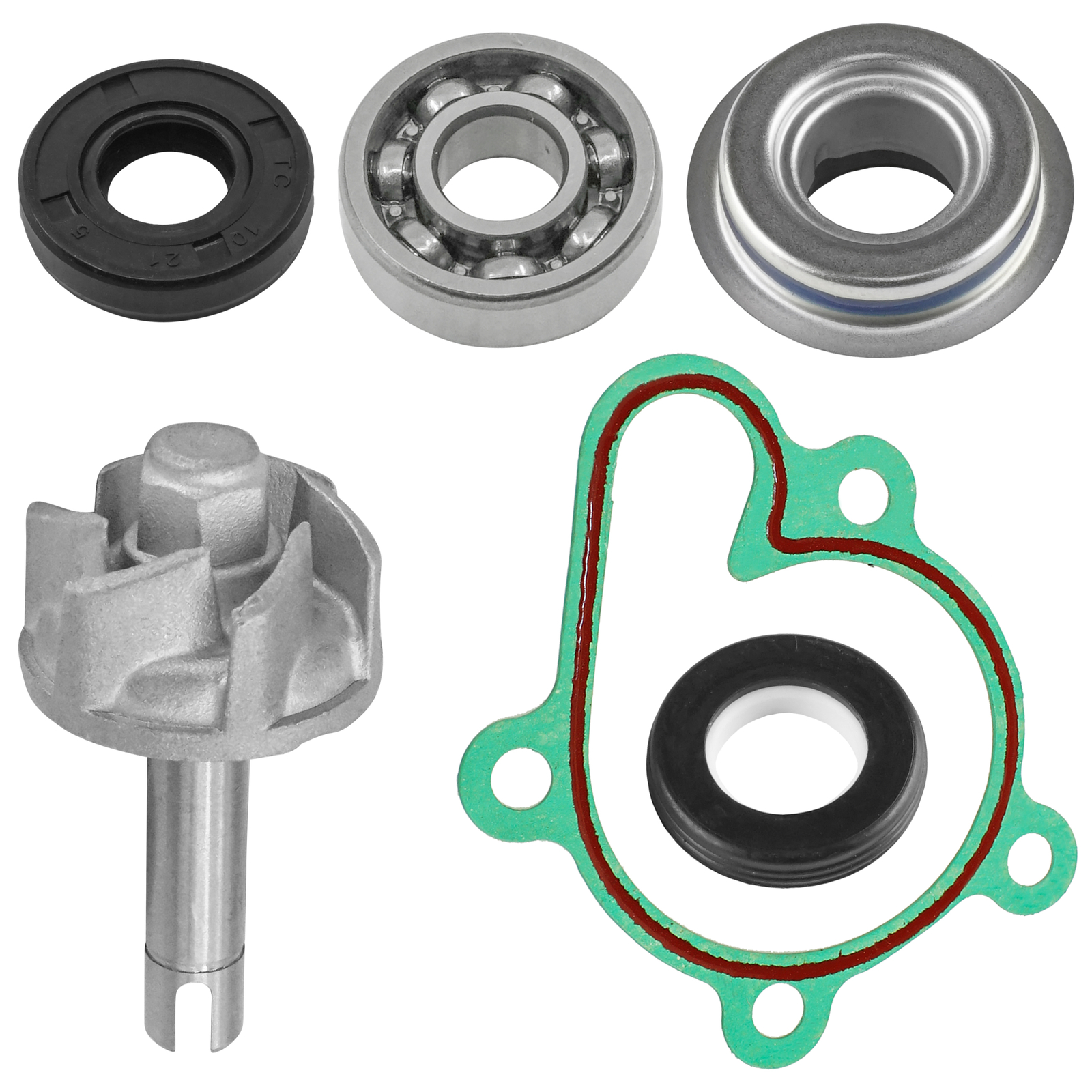 Caltric Water Pump Kit For Yamaha Grizzly 450 YFM450 2007-2014 11H-12438-10-00