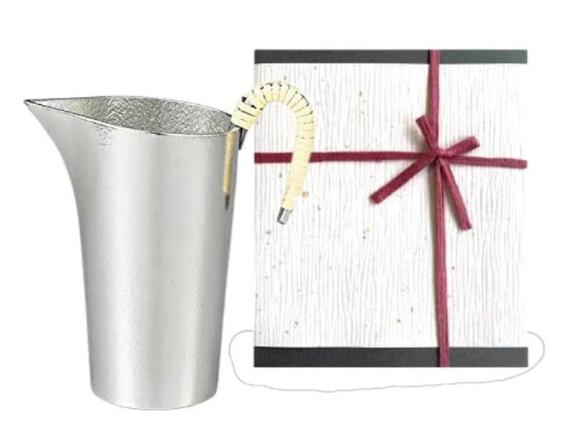 Nousaku Chirori S Pure Tin Sake Pitcher 6.8oz Made in Japan