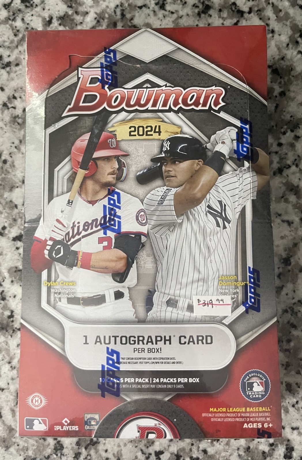 2024 Bowman Baseball Factory Sealed Hobby Box