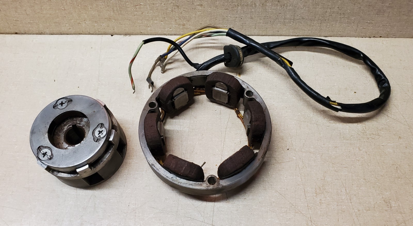 HONDA 31100-003-004 ALTERNATOR STATOR FLYWHEEL ROTOR 1963 CA102 C102 SUPER CUB