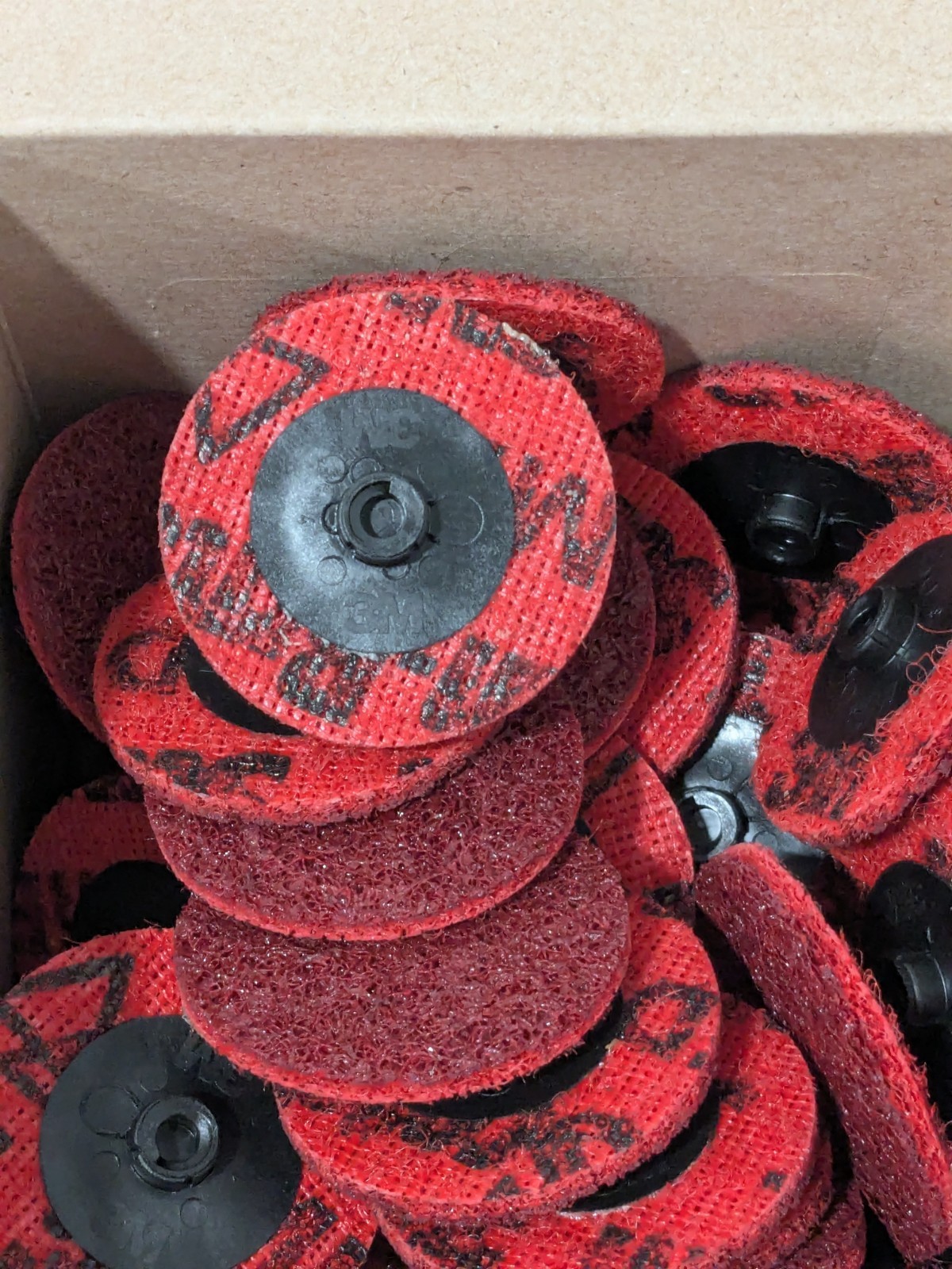 (50) 3M Quick-Change Disc: Roloc TS, 2" Dia, Premium Ceramic Alumina 7100264447