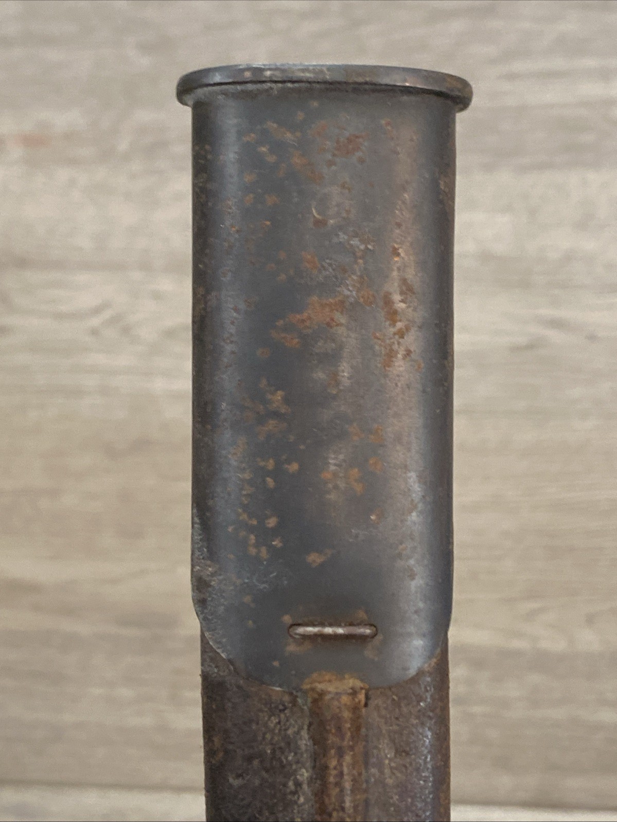 RARE ORIGINAL US MADE BRITISH M1913 BAYONET AND SCABBARD MAKER WINCHESTER 1917