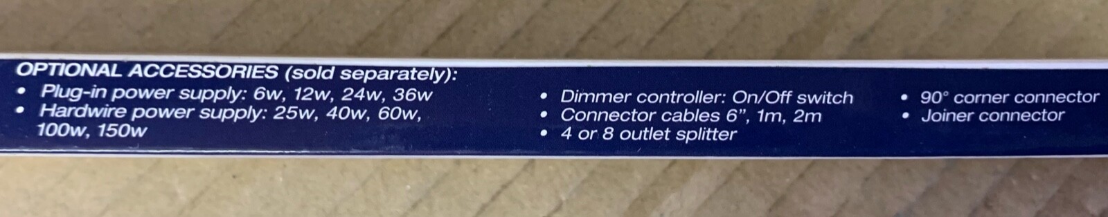 Rab UC-LED500-WW Under Cabinet Fixture 5W 500 Lumens A (120V) Warm White 088876