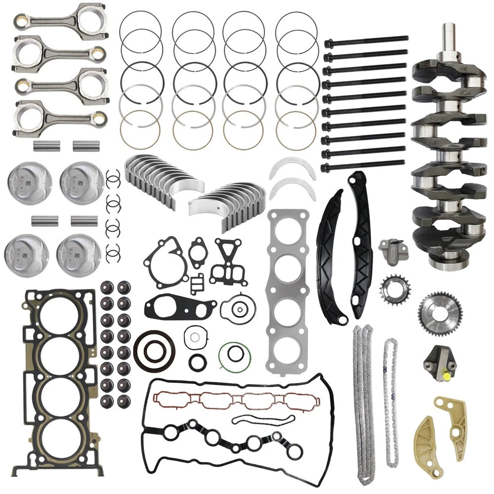 For HYUNDAI KIA 2.4L G4KJ Engine Rebuild Kits Crankshaft Con Rods Timing Kit