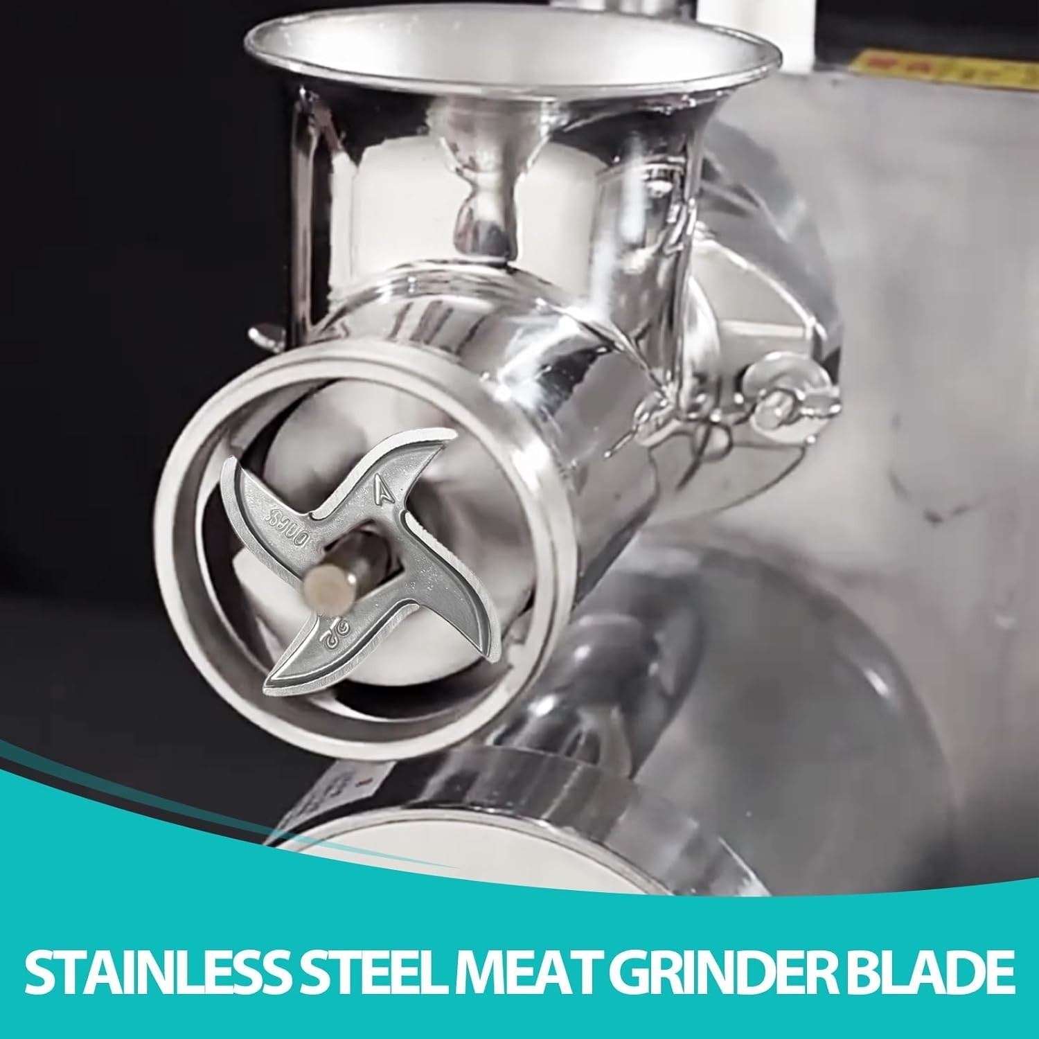 2 Pc 22 Meat Grinder Blade, Meat Grinder Replacement Parts Stainless Steel