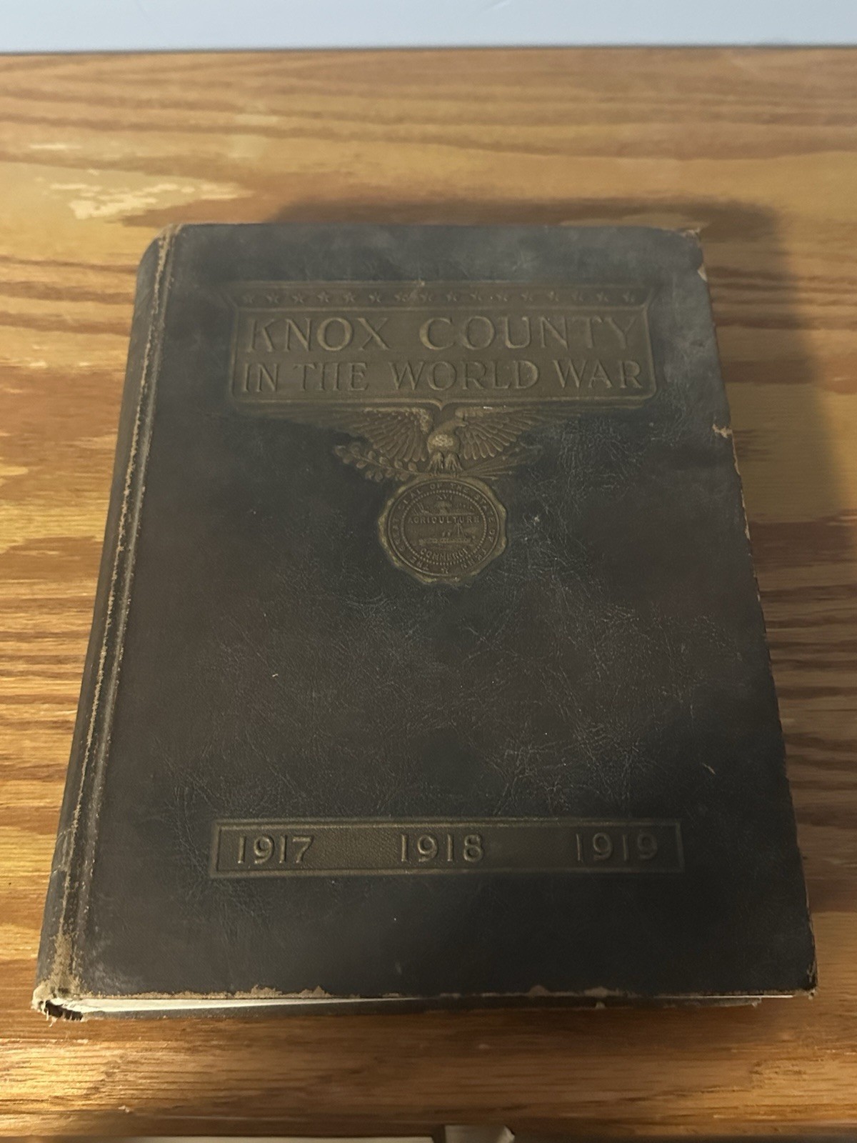 Antique 1919 Knox County In The World War WWI Era (Tennessee) (Shelf 1A1) Book