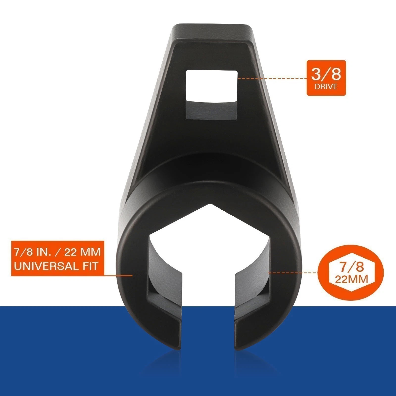 O2 Oxygen Sensor Socket Thread Chaser Set 5PCS O2 Sensor Wrench Removal Tool Kit