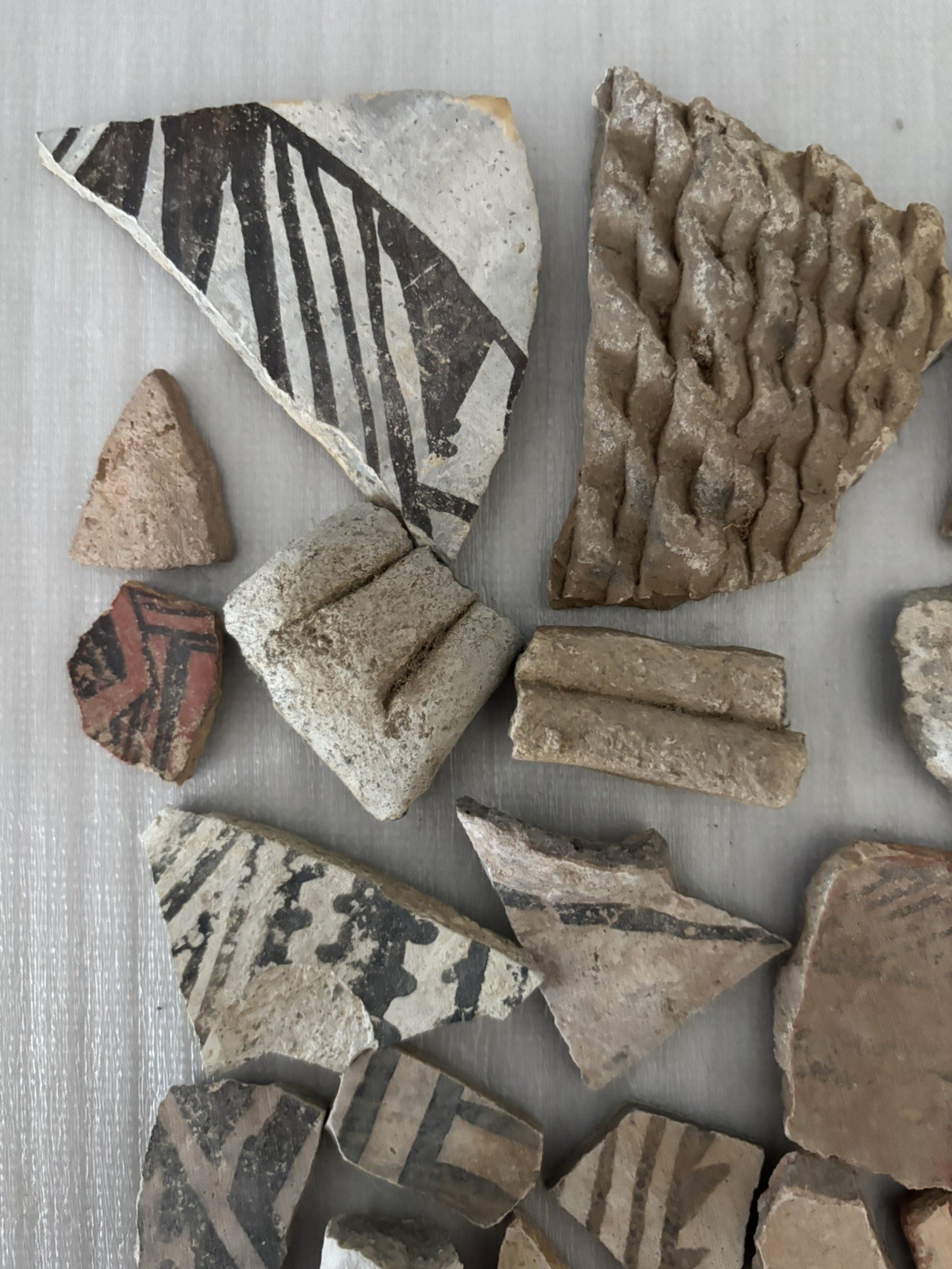 30+ Ancient Anasazi Native American Pottery Shards Arizona L10-C FREE SHIP