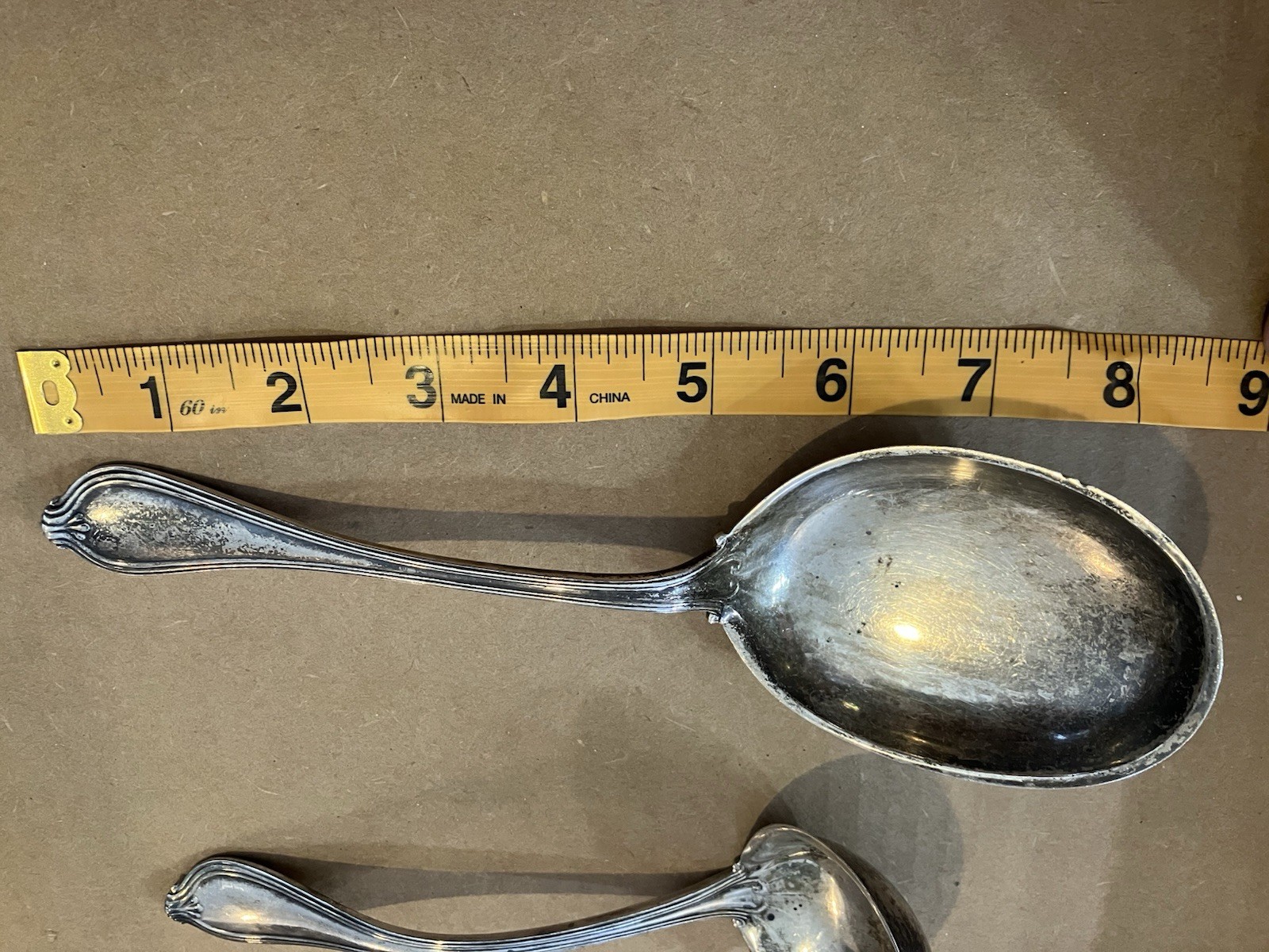2 Towle Sterling Paul Revere Serving spoons 153 G SCRAP Value $366