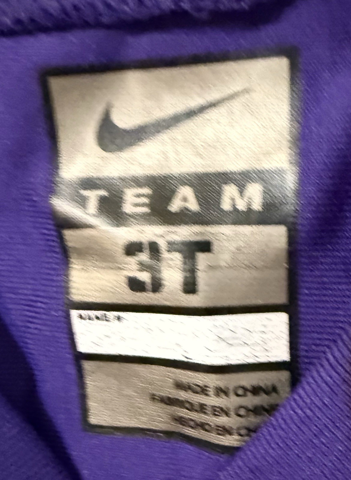 Nike LSU Tigers 3T Football Jersey #8 Purple