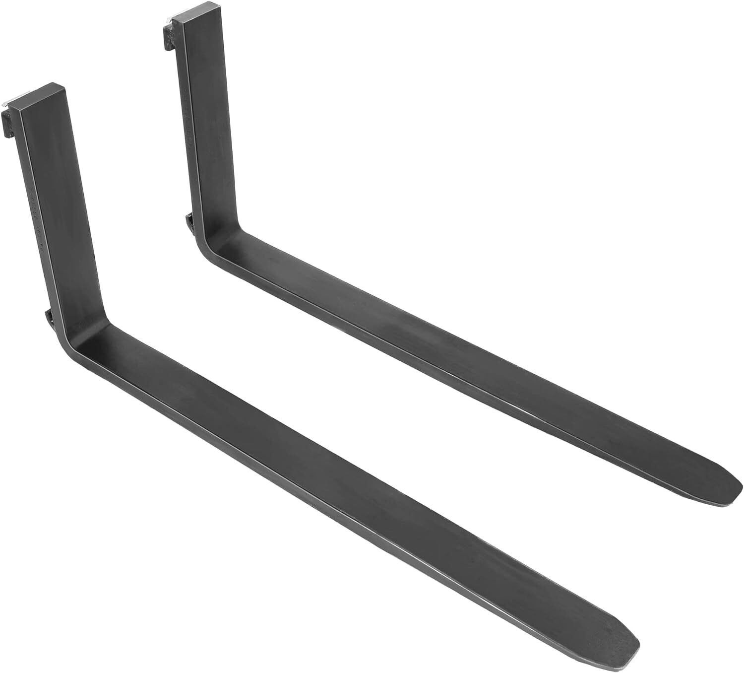 42" Skid Steer Pallet Fork Blades for Tractors Loaders Forklift 2500 LBS 2Pcs