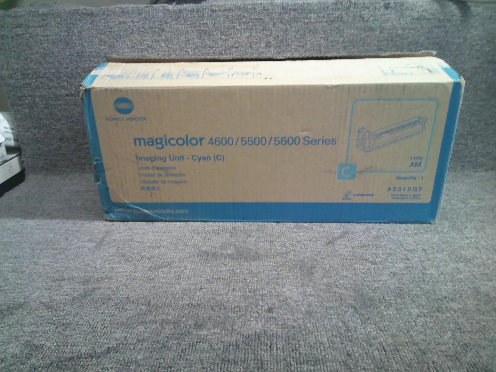 A0310GF New Genuine Konica Minolta Cyan Imaging Unit Magicolor 4600 5500 5600