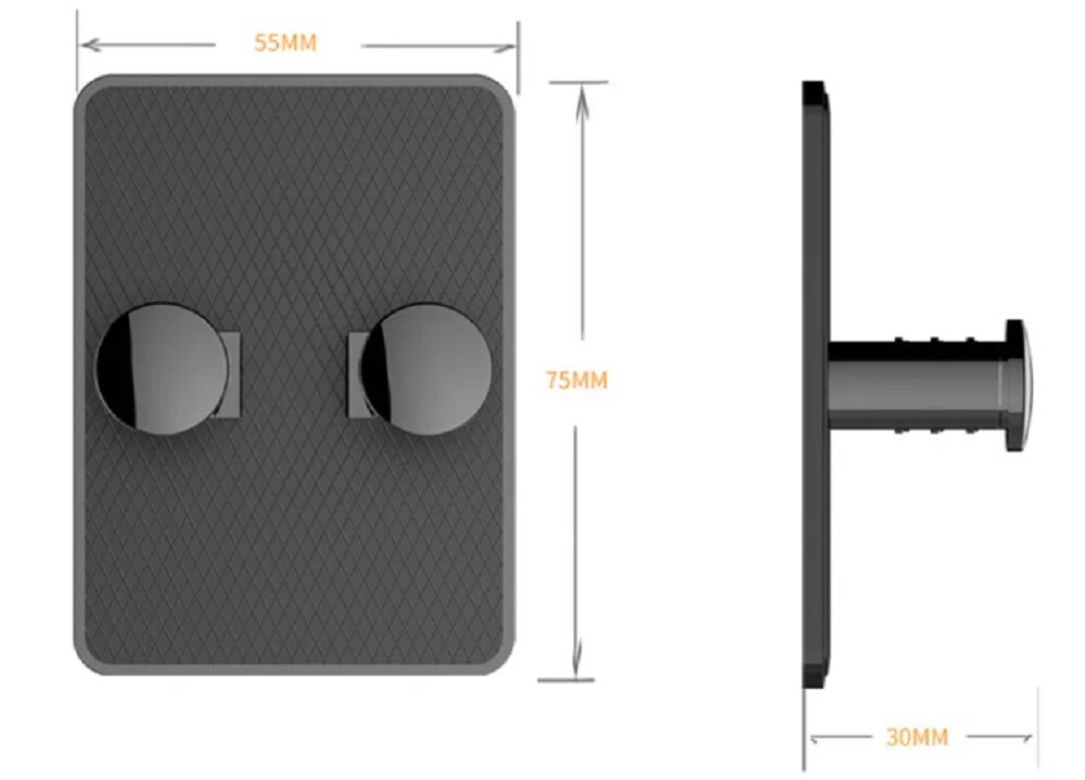 4 Pcs Adjustable Razor Holder for Shower - Self-Adhesive Waterproof Shaver Hooks