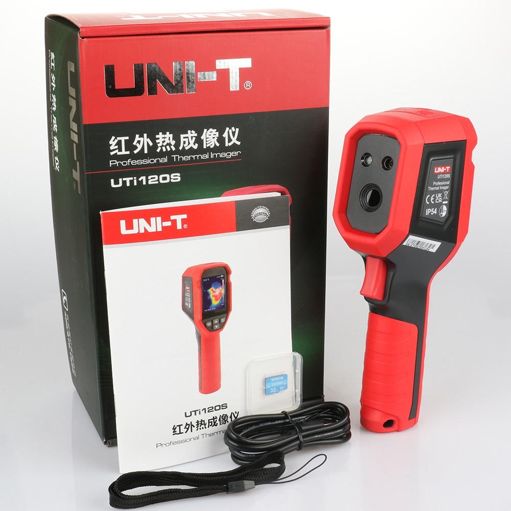 UNI-T UTi120S Infrared Thermal Imager, -20℃~400℃, 120x90 IR Resolution