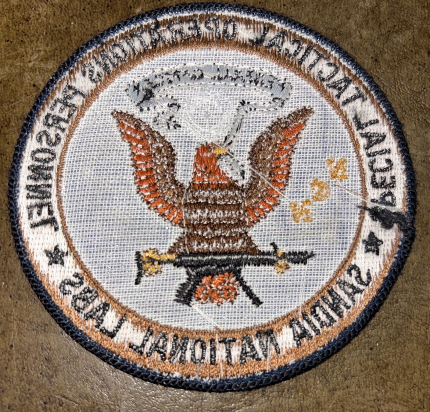 Special Tactical Operations Personnel Sandia National Labs Federal Officer Patch