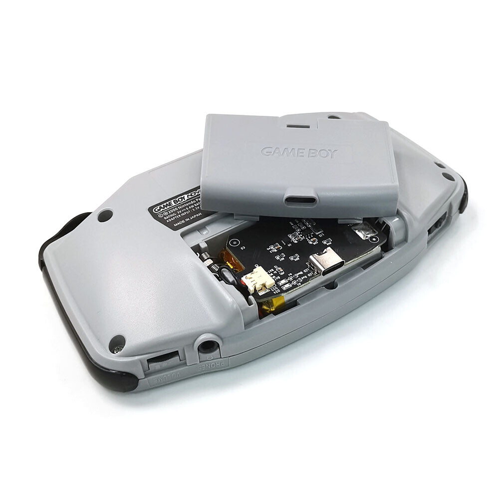 Hispeedido V5 GBA Laminated IPS LCD KIT W/ 1800mAh batteries with shell